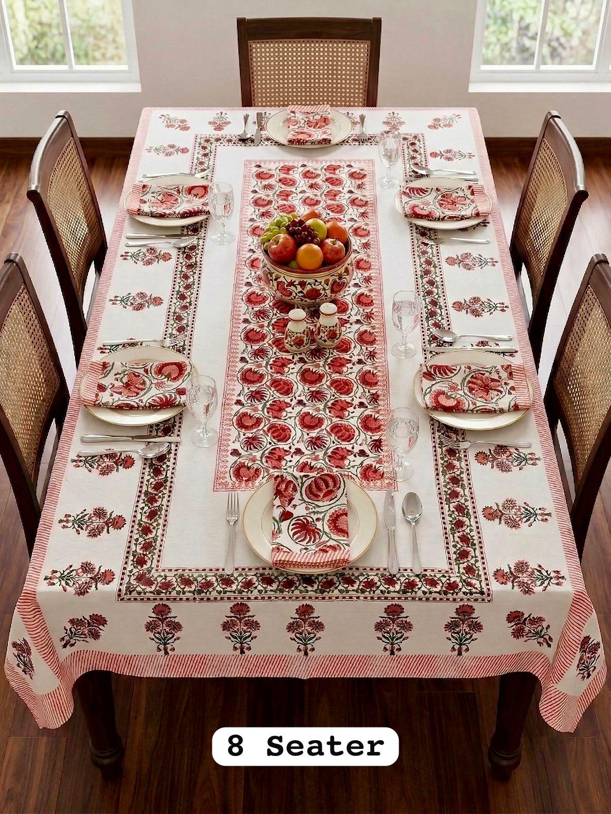 Mix Colour Dining Table Cover with Napkin-Jaipur Wholesaler
