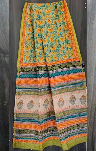 Silk saree with blouse piece 016-Jaipur Wholesaler