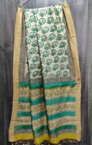 Silk saree with blouse piece 006-Jaipur Wholesaler