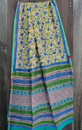 Silk saree  with blouse piece 013-Jaipur Wholesaler