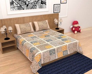 Best Barmeri Print Cotton Bedsheets 100x108-Jaipur Wholesaler