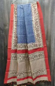 Silk saree with blouse piece 004-Jaipur Wholesaler