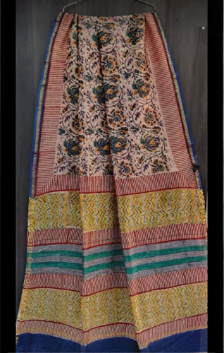 Silk saree with blouse piece 010-Jaipur Wholesaler