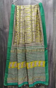 Silk saree with blouse piece 009-Jaipur Wholesaler