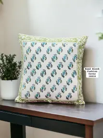 Luxurious Multicolor Hand Block Printed Cushion Cover-Jaipur Wholesaler