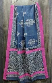 Silk saree with blouse piece 008-Jaipur Wholesaler