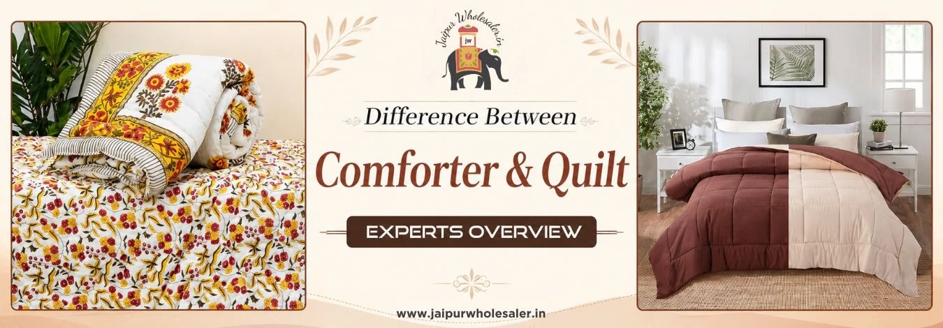 Difference Between Comforter And Quilt - Experts Overview