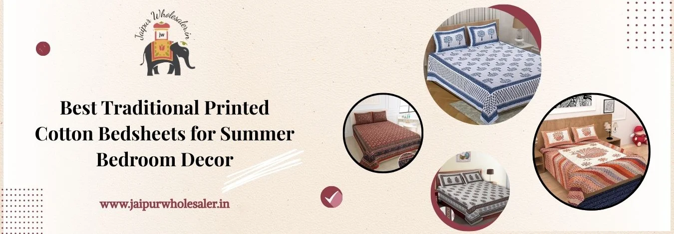 Best Traditional Printed Cotton Bedsheets for Summer Comfort and Bedroom Decor
